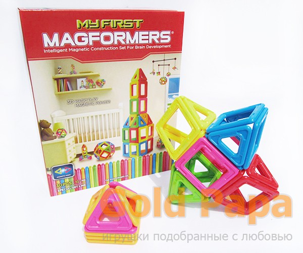 Магнитный конструктор MAGFORMERS My First Magformers 30